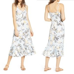 BP. Floral Print Ruffle Hem Sundress Size XS NWT